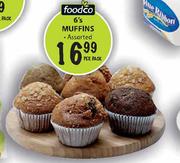 Foodco Muffins-6's