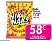 Simba Niknaks-50x20g