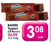 Bakers Toppers-12x125g