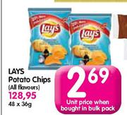Lays Potato Chips-48x36g