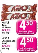 Nestle Chocolate Log-40x46g