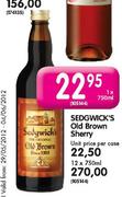 Sedgwick's Old Brown Sherry-12x750ml