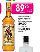 Spiced Gold Spirit Aperifif-12x750ml