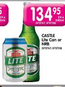 Castle Lite Can Or NRB-24x340ml