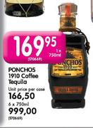Ponchos 1910 Coffee Tequilla-750ml