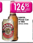 Hansa Pilsner Can Or NRB-24x330ml