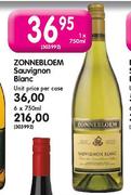 Zonnebloem Sauvignon Blanc-6x750ml