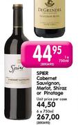 Super Cabernet Sauvignon Merlot, Shiraz or Pinotage-750ml