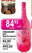 Strawberry Lips Tequila liqueur-6x750ml