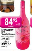 Strawberry Lips Tequila liqueur-750ml