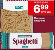 Housebrand Spaghetti-500gm Elk