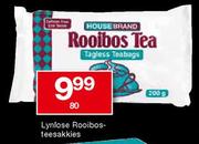 Housebrand Lynlose Rooibos Teesakkies-80's