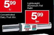 House Brand Lightweight Aluminium Foil Refill-5m