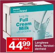 House Brand Langlewe Melk Verskeidenheid-6x1l