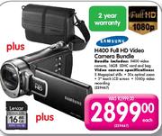 Samsung H400 Full HD Video Camera Bundle