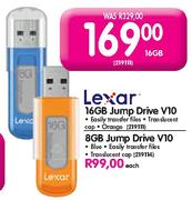 Lexar 16GB Jump Drive V10-Each