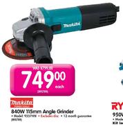 Trakita 115mm Angle Grinder-840W(9557HN)