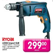 Ryobi Impact Drill-650W(HID13)