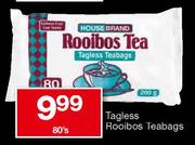 House Brand Tagless Rooibos Teabags-80's