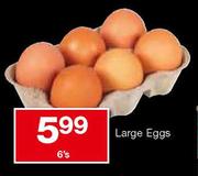 House Brand Large Eggs-6's
