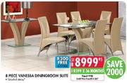 Vanessa Diningroom Suite-8 Piece 