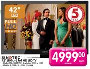 Sinotech Full HD LED TV(107cm)-42"