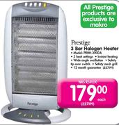Prestige 3 Bar Halogen Heater-Each