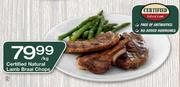 Ceertified Natural Lamb Braai Chops-Per kg