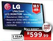 LG LCD Monitor(W1944SS)-18.5"