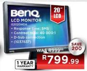Benq LCD Monitor(G2020HDA)-20"