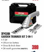 Ryobi Garden Trimmer Kit 2-In-1