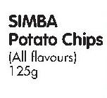 Simba Potato Chips -125g