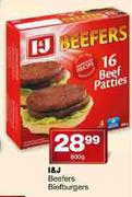  I&J Beefers Biefburgers-800gm