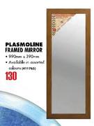 Plasmoline Framed Mirror-990mmx390mm