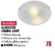 Eurolux Alabaster Ceiling Light-400mm