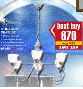 Delta 6 Light Chandelier-580mm