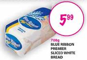 Blue Ribbon Premier Sliced White Bread-700gm