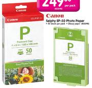 Canon Selphy EP-50 Photo Paper 50 Sheets-Per Pack