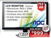 AOC LCD Monitor-21.5" (2236SWA)