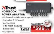 Trust Notebook Power Adaptor