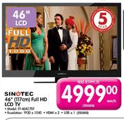 Sinotec 46" (117cm) Full HD LCD TV (46KC70F)