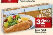 Cape Point Stokvisfilette-800gm