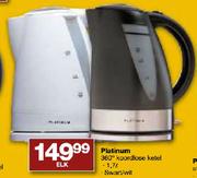 Platinum 360 Degree Koordlose Ketel-1.7 Ltr