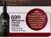 Allesverloren Fine Old Vintage-750ml