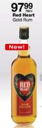 Red Heart Gold Rum-750ml