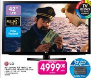 LG 42" (107cm) Full HD LCD TV (42CS460)