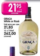 Graca White or Rose-12 x 750ml