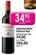 Graham Beck Railroad Red-6 x 750ml