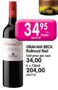 Graham Beck Railroad Red-750ml