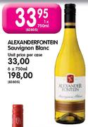 Alexanderfontein Sauvignon Blanc-6 x 750ml
